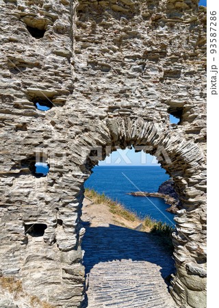 Ruins Of Tintagel Castle - Cornwall UK Ruins Of Tintagel Castle - Cornwall UK 93587286