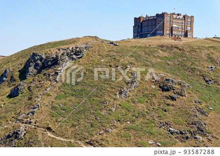 Ruins Of Tintagel Castle - Cornwall UK Ruins Of Tintagel Castle - Cornwall UK 93587288