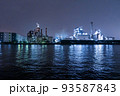 京浜工業地帯 工場夜景 93587843