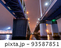大黒大橋の下からの夜景 93587851