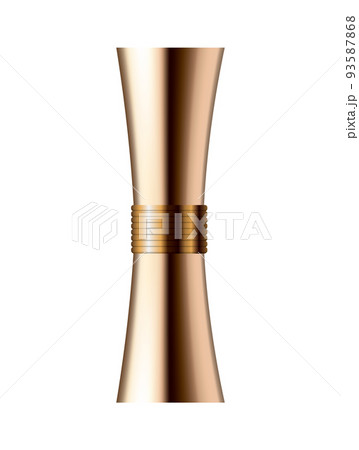 Makeup cosmetic package. Isolated beauty product and facial decorative cosmetic tool. Blank template of container for lipstick Makeup cosmetic package. Isolated beauty product and facial decorative cosmetic tool. Blank template of container for lipstick 93587868
