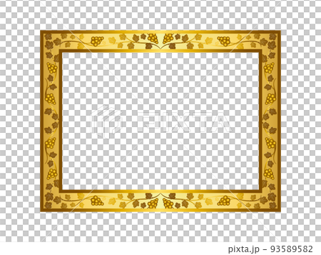 gold frame decoration grape gold frame decoration grape 93589582
