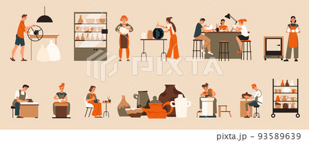 Pottery Studio Color Set 93589639
