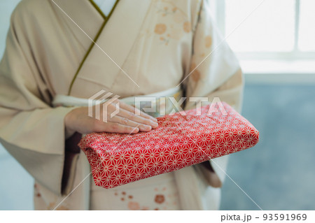 ベージュの訪問着　着物 93591969