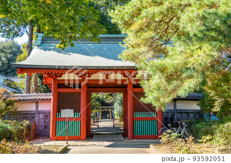 仙波東照宮　随身門 93592051