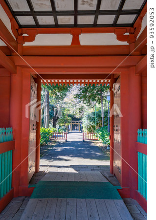 仙波東照宮　随身門 93592053