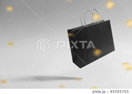 Shopping bag with a white background 93593703