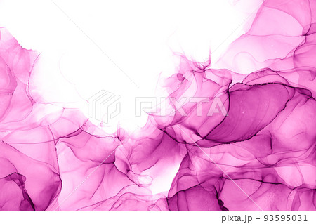Marble ink abstract art from exquisite original painting for abstract background 93595031