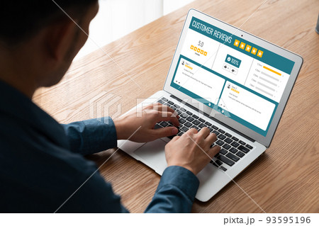 Customer experience and review analysis by modish computer software 93595196