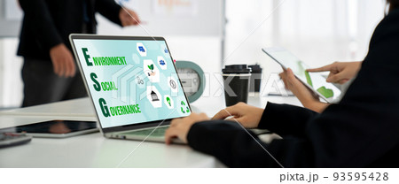 ESG environmental social governance policy for modish business 93595428