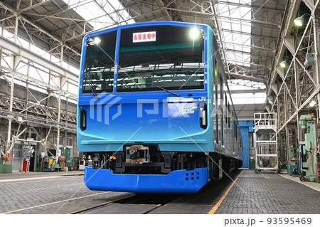車両基地に停車するFV-991系 93595469