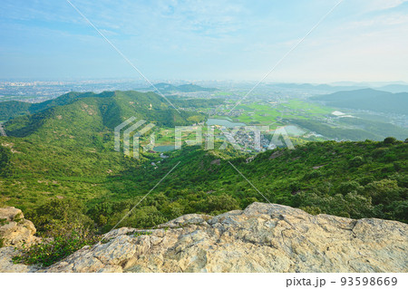 兵庫県加古川市　高御位山からの風景 93598669