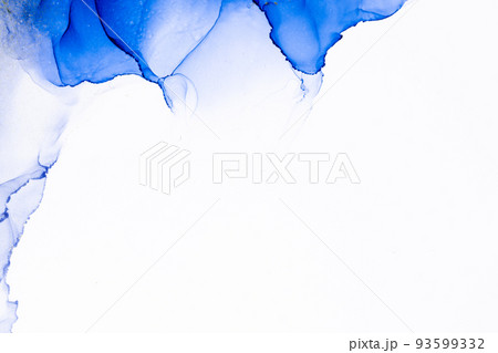 Marble ink abstract art from exquisite original painting for abstract background 93599332