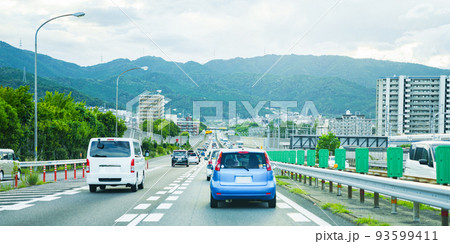 渋滞 高速道路 イライラ 【 交通 イメージ 】 渋滞 高速道路 イライラ 【 交通 イメージ 】 93599411