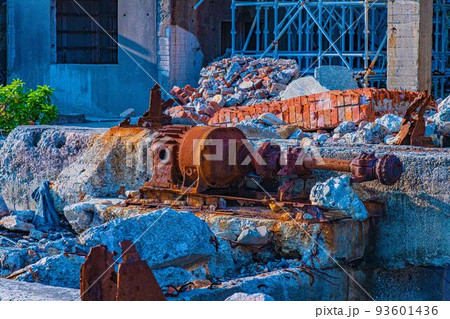 【8K】長崎　軍艦島【風景】 93601436