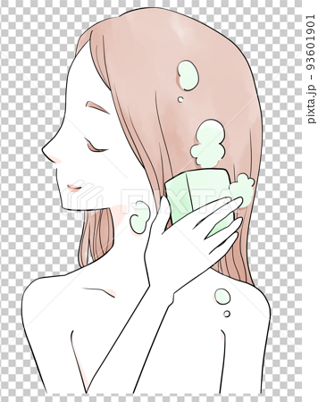 shampoo and soap clipart with face