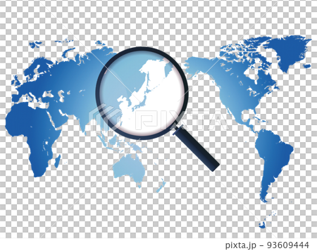 World map (dot) 93609444