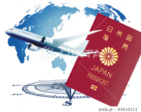 海外旅行　イメージ素材 93610311