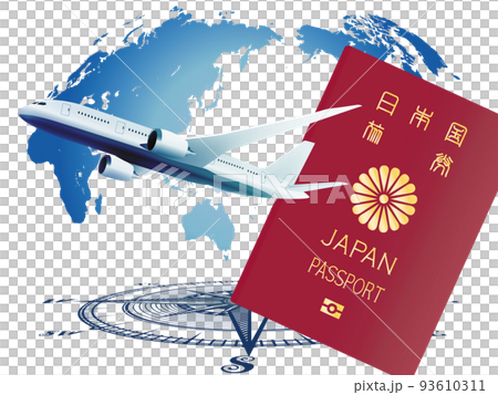 海外旅行　イメージ素材 93610311