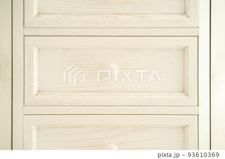 Wooden white cabinet, wardrobe in provence style. Wooden white cabinet, wardrobe in provence style. 93610369