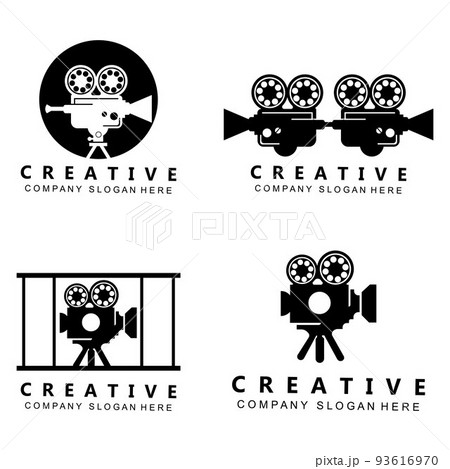 video camera, film player and recorder logo icon symbol video camera, film player and recorder logo icon symbol 93616970