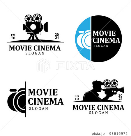 video camera, film player and recorder logo icon symbol video camera, film player and recorder logo icon symbol 93616972