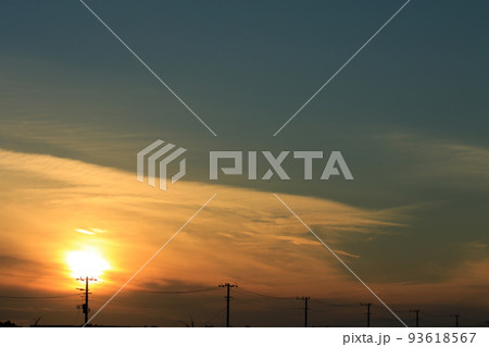 夕焼け空 夕焼け空 93618567