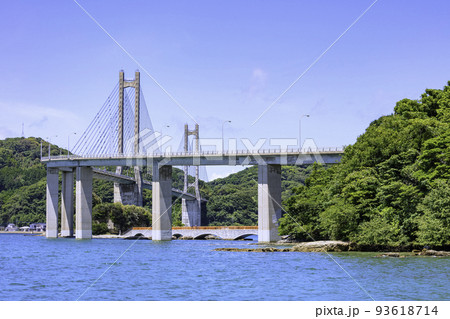呼子のシンボル 呼子大橋(佐賀県唐津市) 呼子のシンボル 呼子大橋(佐賀県唐津市) 93618714
