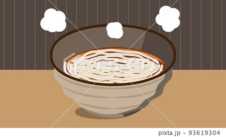 素うどん　背景あり　16:9 93619304