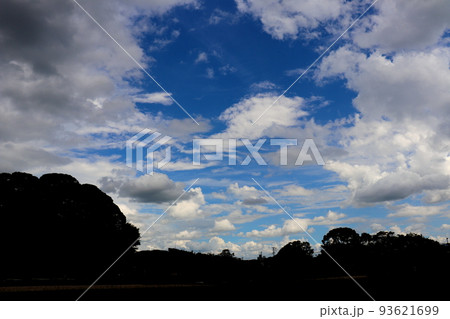 空 青空 雲 自然 夏空 空 青空 雲 自然 夏空 93621699