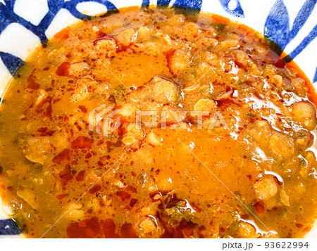 インド料理・ダルカリー(ひよこ豆のカリー) インド料理・ダルカリー(ひよこ豆のカリー) 93622994
