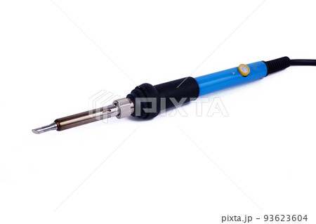 soldering iron isolated on a white background soldering iron isolated on a white background 93623604