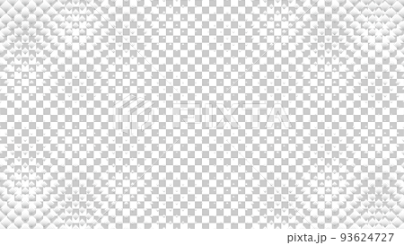 Seamless background material of geometric pattern with gray gradation 93624727