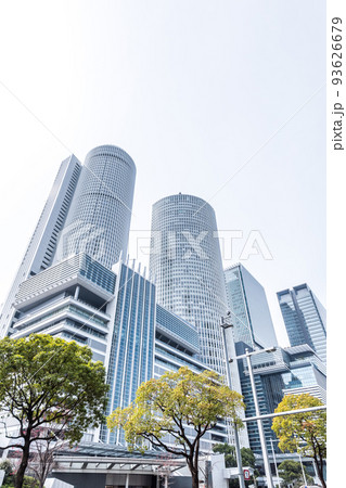 名古屋駅超高層ビルを見る風景 93626679