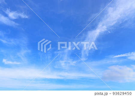 青空 雲 空のみ 青空 雲 空のみ 93629450