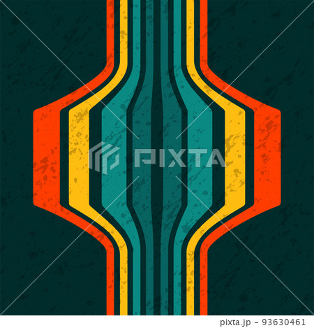 Retro wallpaper with outside lines Retro wallpaper with outside lines 93630461