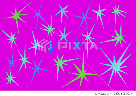 Multi-pointed asymmetric stars. 93631017