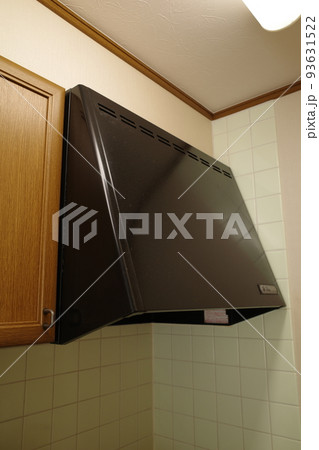 家庭用の黒いレンジフード 家庭用の黒いレンジフード 93631522