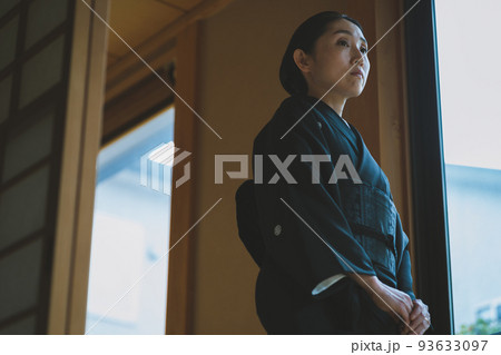 mourning kimono 93633097