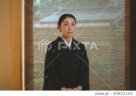 mourning kimono 93633103
