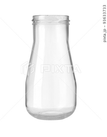 jar glass isolated on white background jar glass isolated on white background 93633733