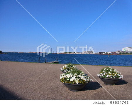 デンマークの首都コペンハーゲンの街並み 93634741