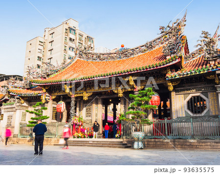 台北　龍山寺　前亭 93635575