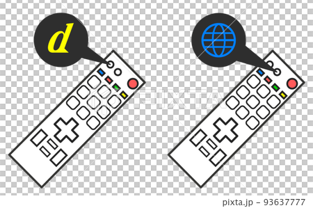 テレビのリモコンでデータ放送とインターネットを操作する 93637777