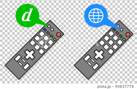テレビのリモコンでデータ放送とインターネットを操作する テレビのリモコンでデータ放送とインターネットを操作する 93637778