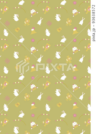 年賀2023卯年背景 93638572