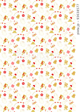 年賀2023卯年背景 93638577