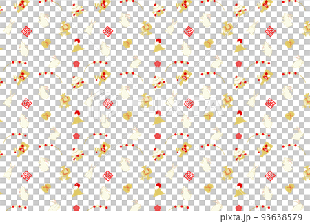 New Year's card 2023 Rabbit background 93638579