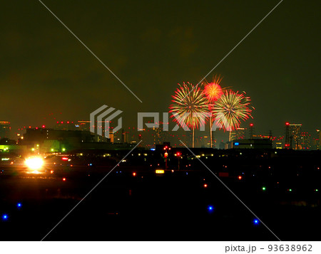 大阪・伊丹空港からの2022年(令和4年)なにわ淀川花火大会 大阪・伊丹空港からの2022年(令和4年)なにわ淀川花火大会 93638962