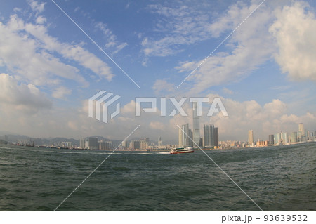 Hong Kong cityscape in day time in west kowloon zone 18 Dept 2011 93639532